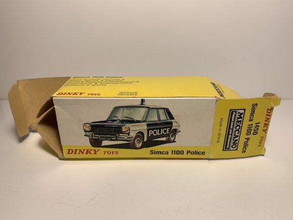 Dinky France 1450 Simca 1100 Police - Afbeelding 3