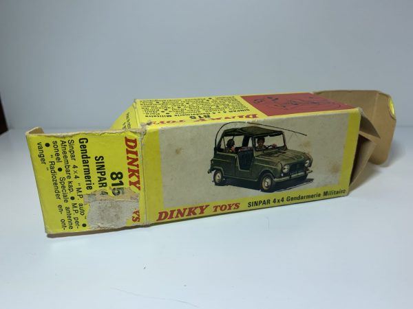 Dinky France 815 Sinpar 4x4 Gendarmerie Militaire - Afbeelding 4