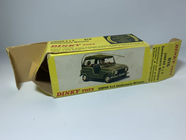Dinky France 815 Sinpar 4x4 Gendarmerie Militaire - Afbeelding 6