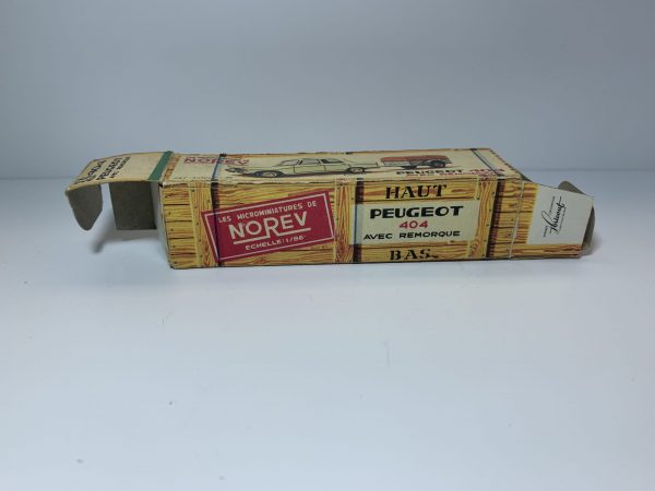 Norev Micro Miniatures Peugeot 404 avec remorque - Afbeelding 7